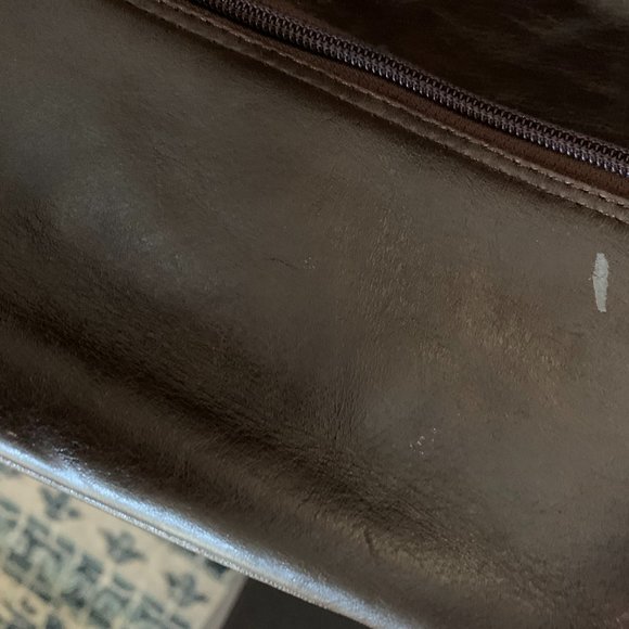 100% Pure Brown Leather Golf/Gym Duffel Bag (NWT) - Picture 9 of 9